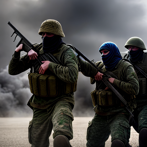 La lucha por la defensa de Ucrania contra la invasión rusa.