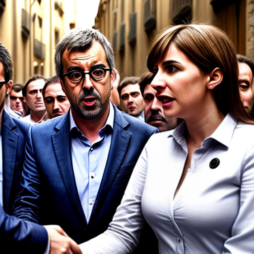 La elección del alcalde de Barcelona en peligro por la polarización política.